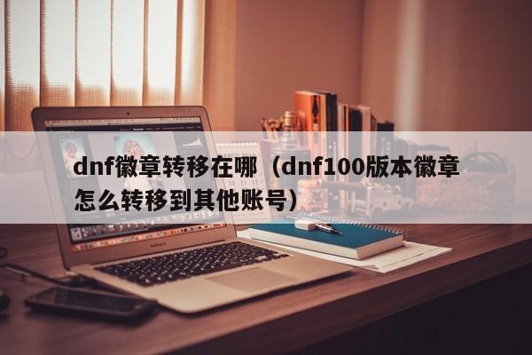 dnf徽章转移在哪（dnf100版本徽章怎么转移到其他账号）