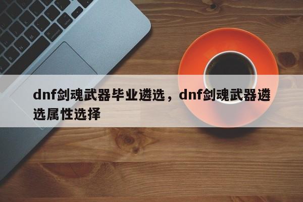 dnf剑魂武器毕业遴选，dnf剑魂武器遴选属性选择